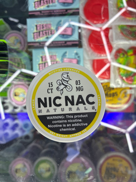 NICNAC NATURALS 15ct 03mg Lemon