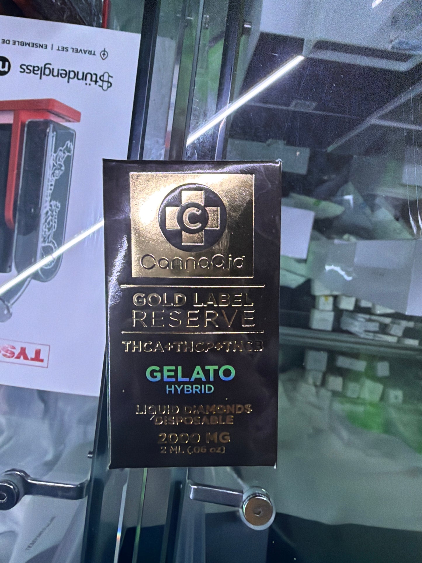 Cannaaid Gold Label Reserve THCA+THCP+THCB Disposable 2ML Gelato hybrid