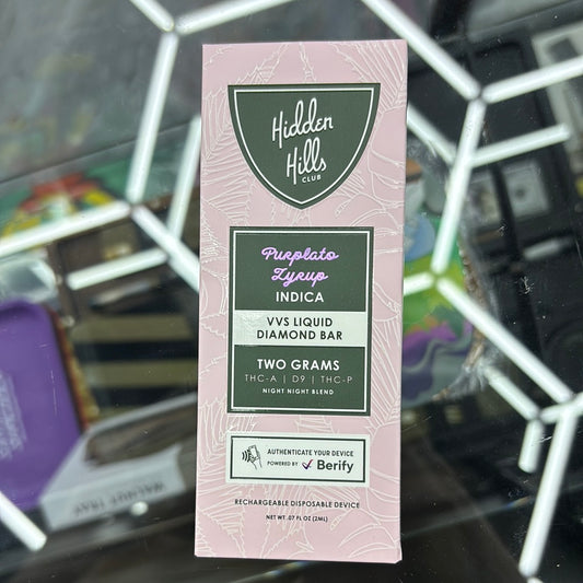 Hidden Hills club purplato lyrup 2G indica