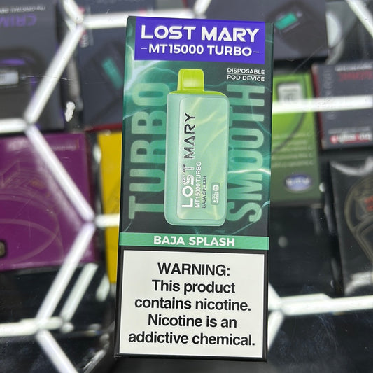 Lost Mary baja splash 15,000 puffs
