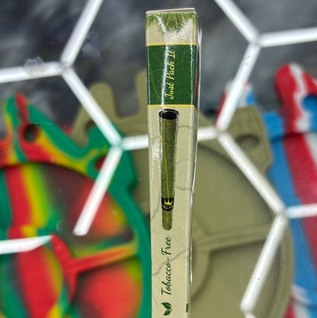 King palm cones natural 1 1/4 84MM 3 pack