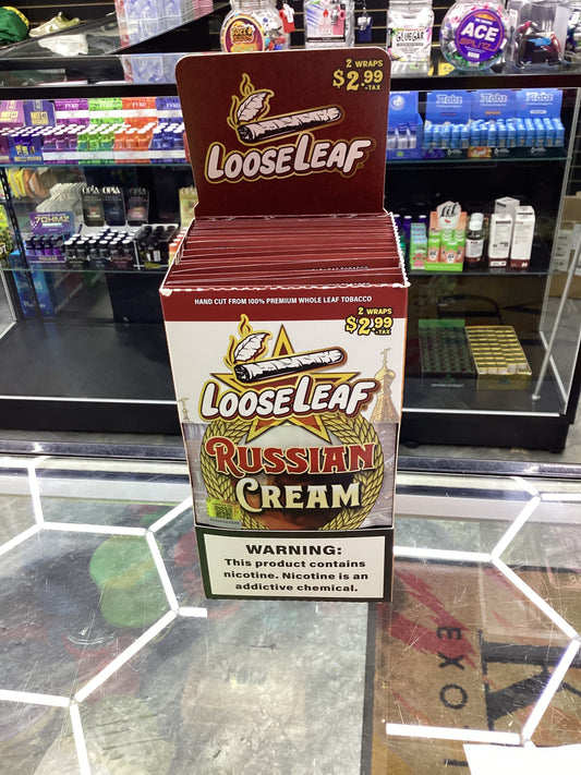 Looseleaf Russian cream 2pk