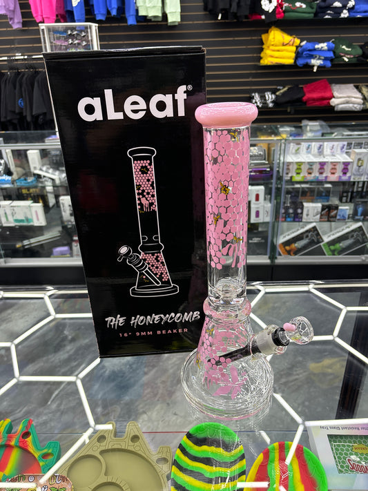 Aleaf the honeycomb pink