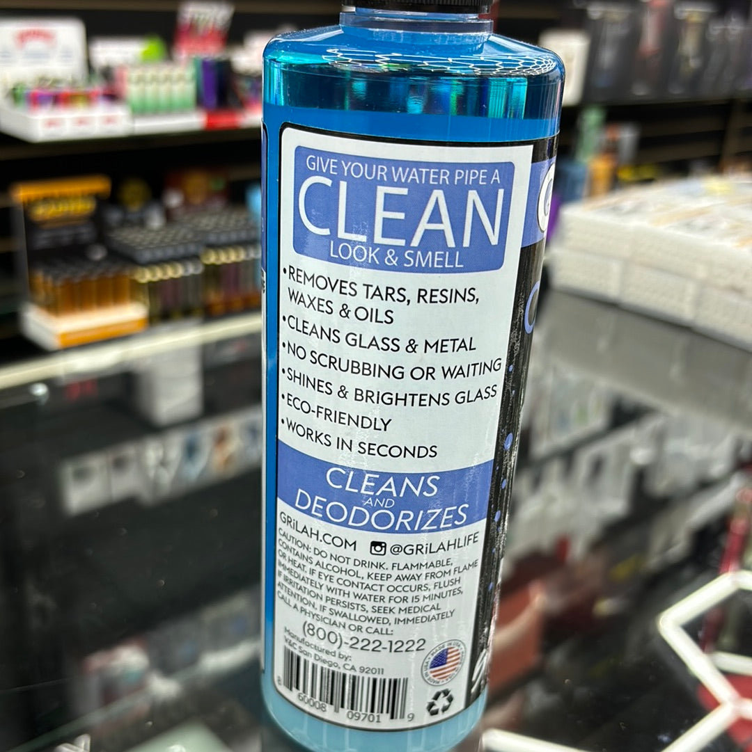 Grilah water, pipe cleaner, Gorilla strength extra shine 16 0Z