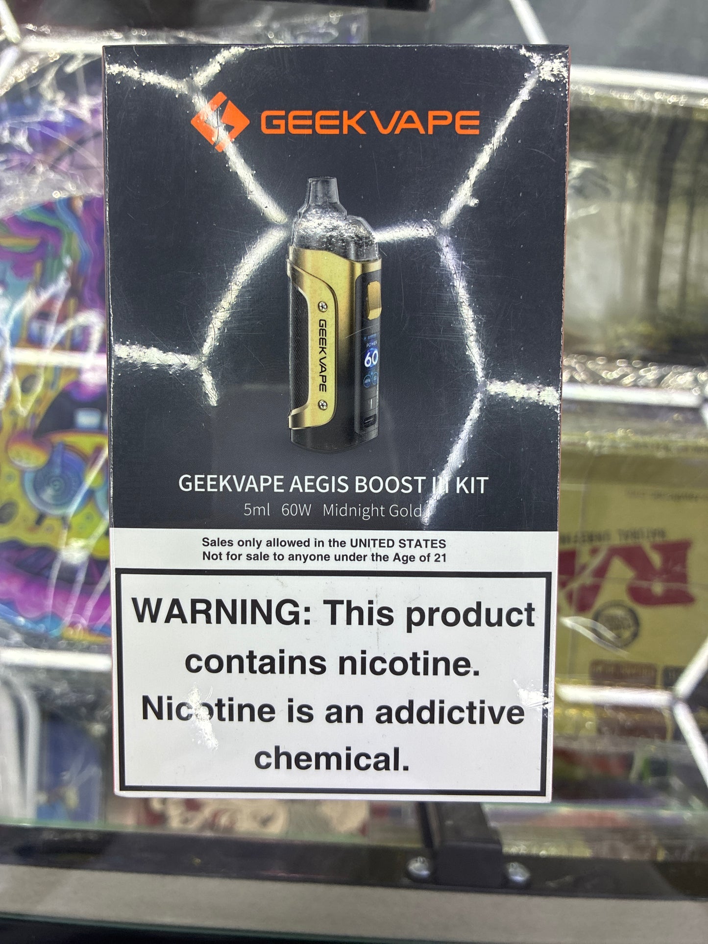 Geekvape aegis boost 3 kit Midnight Gold