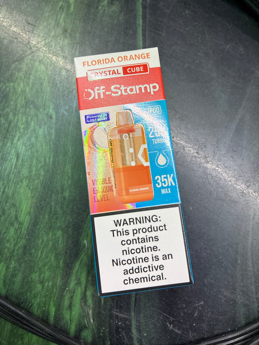 Off stamp Florida orange pod 35k