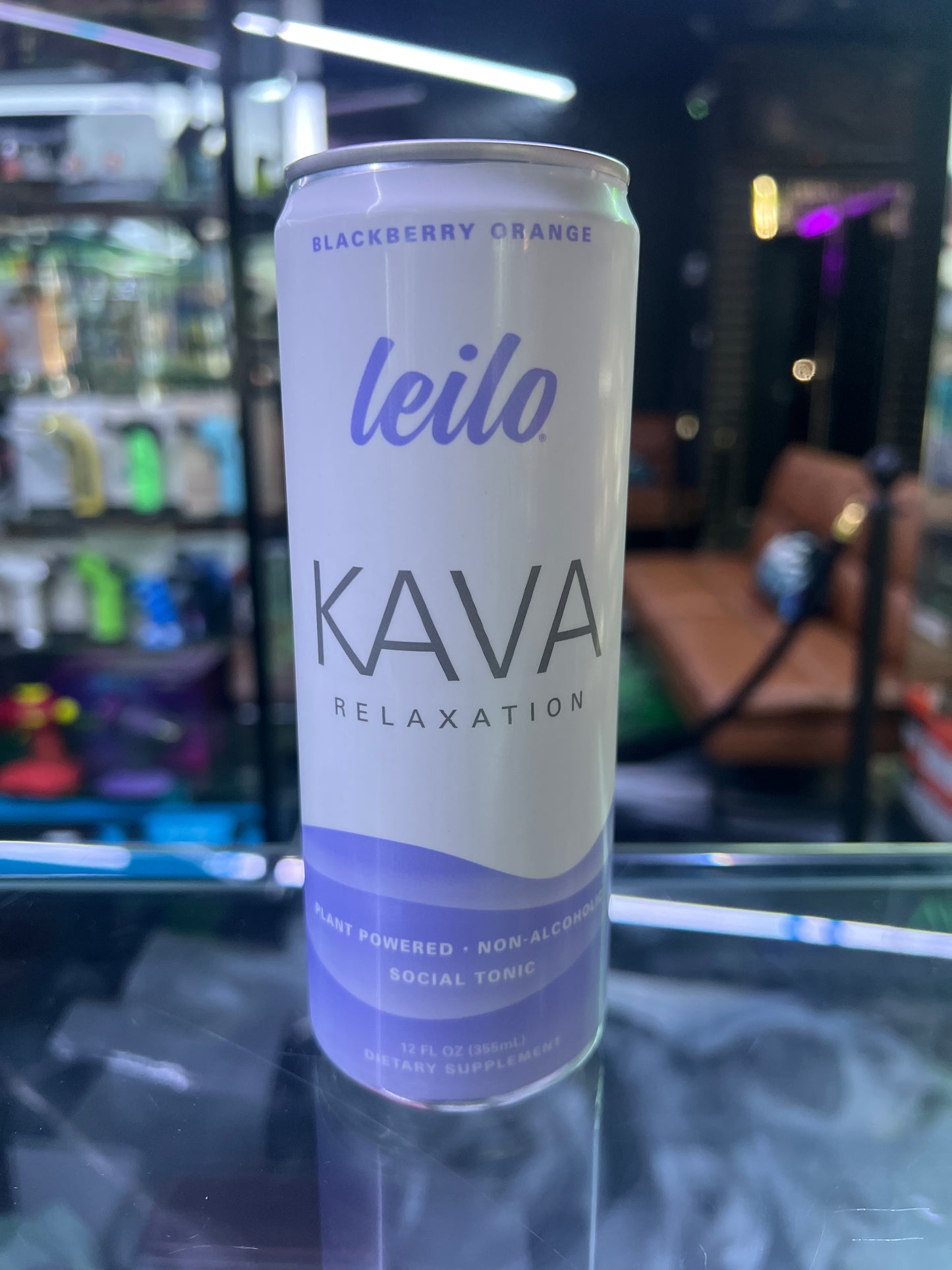 Leilo KAVA Relaxation 1000mg blackberry orange 12floz