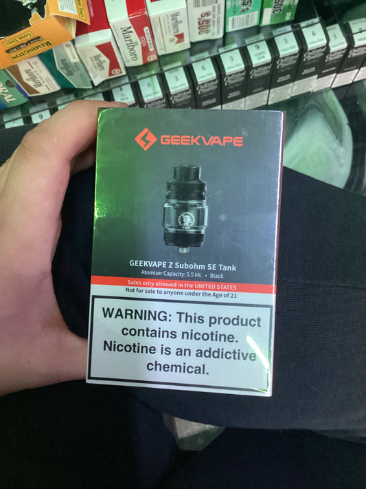 (Geek Vape Z subohn se tank black 5.5ml