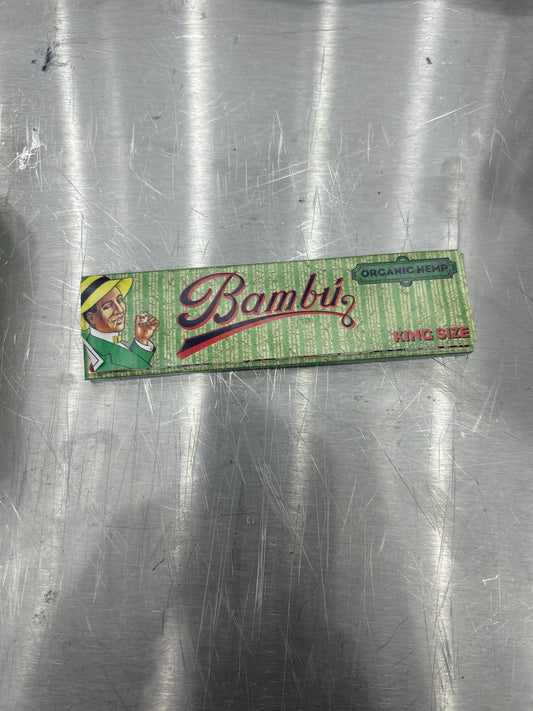 Bambu organic hemp king size, rolling papers