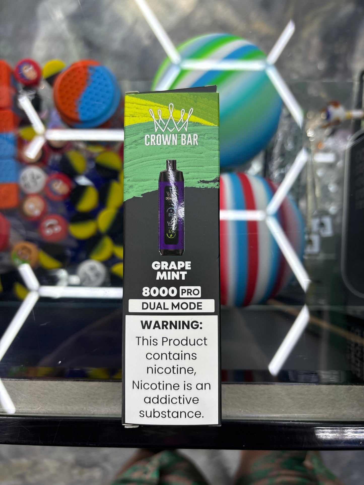 Al fakher crown bar grape mint pro 8000puffs