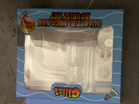 Gliizy quartz banger nail novelty set