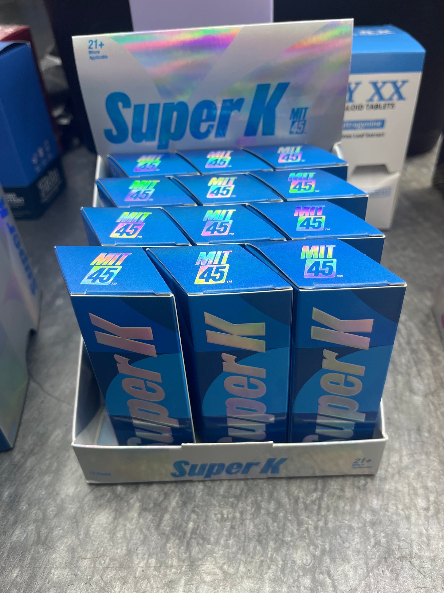MIT 45 blue super K tincture