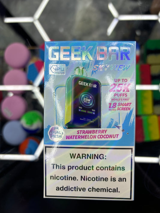 Geek bar skyview strawberry watermelon coconut
