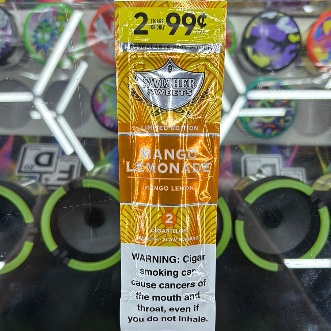 Swisher sweets mango lemonade 2 cigarillos