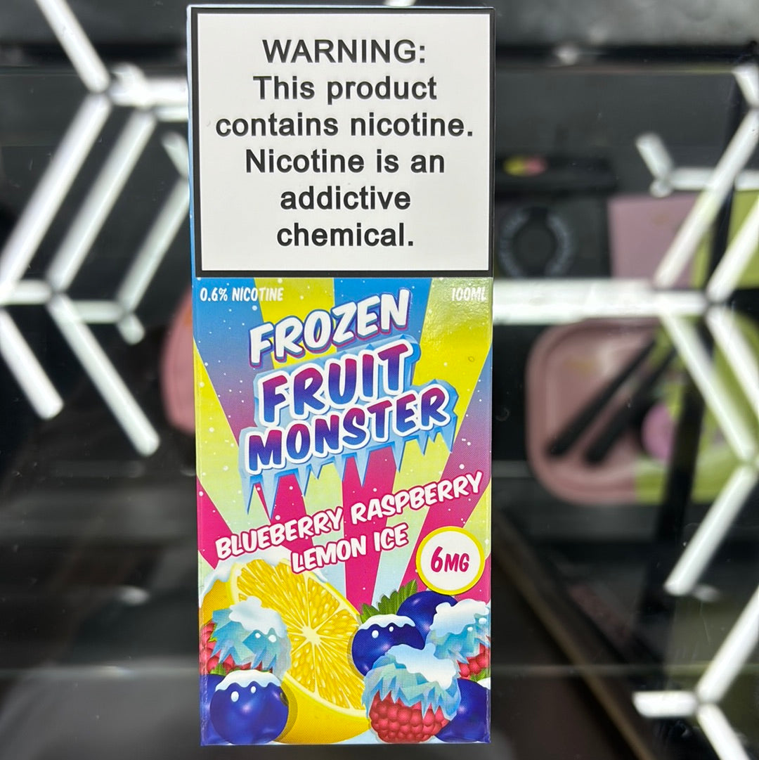 Frozen fruit monster, blueberry raspberry lemon ice 6MG 100ML