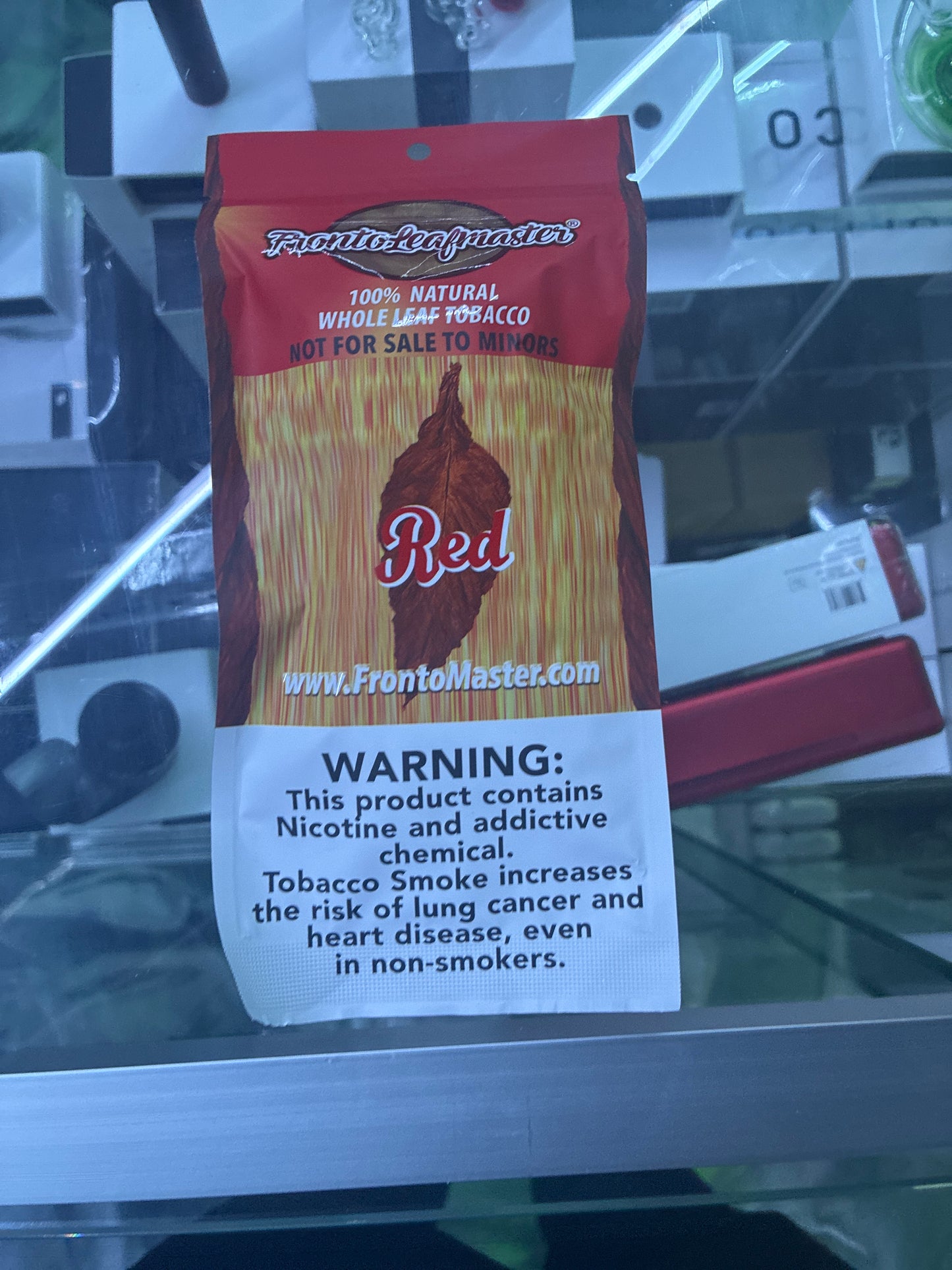 Front leaf master red