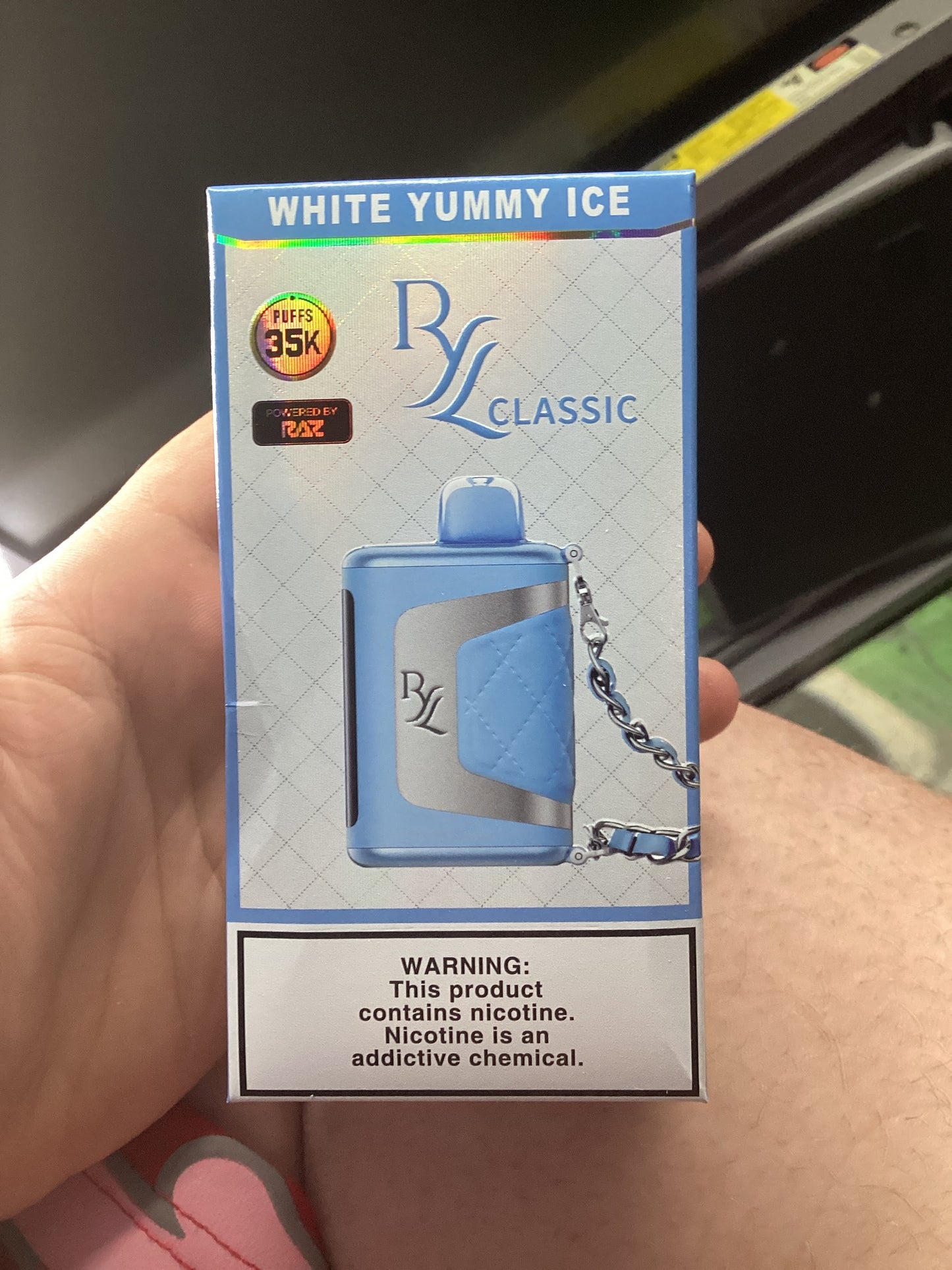 Razz RL classic 35k white yummy ice