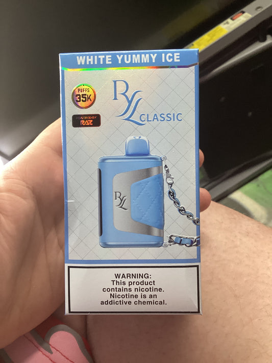 Razz RL classic 35k white yummy ice