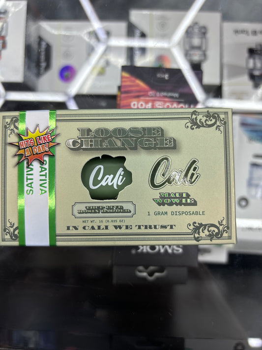 Cali loose change maui wowie, 1G disposable sativa