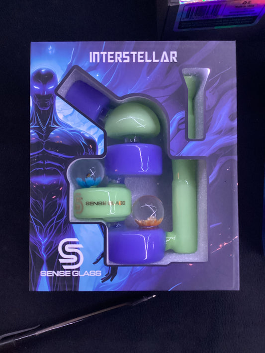 Sense glass interstellar water pipe green