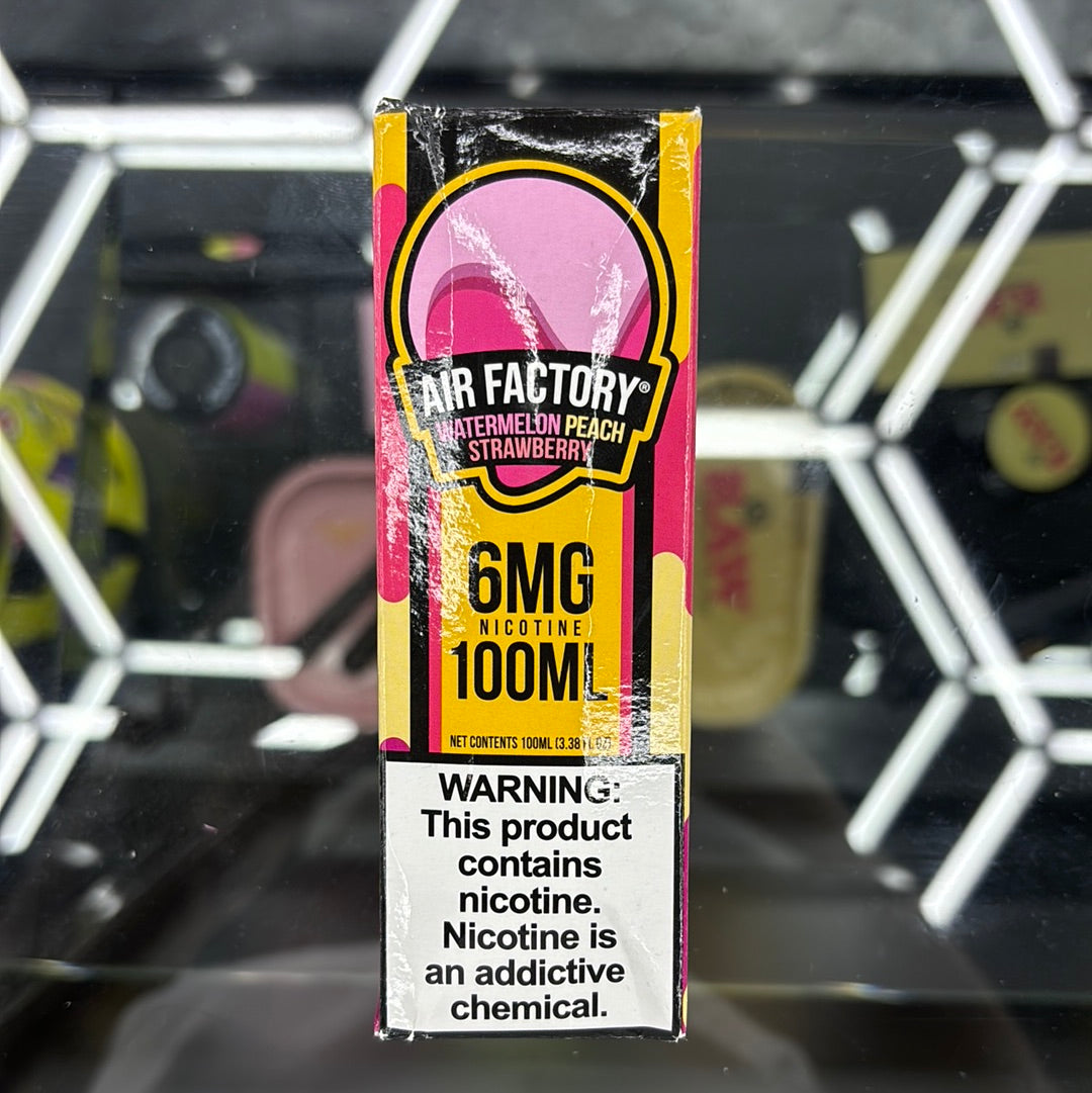 Air factory watermelon peach strawberry, 6MG 100ML