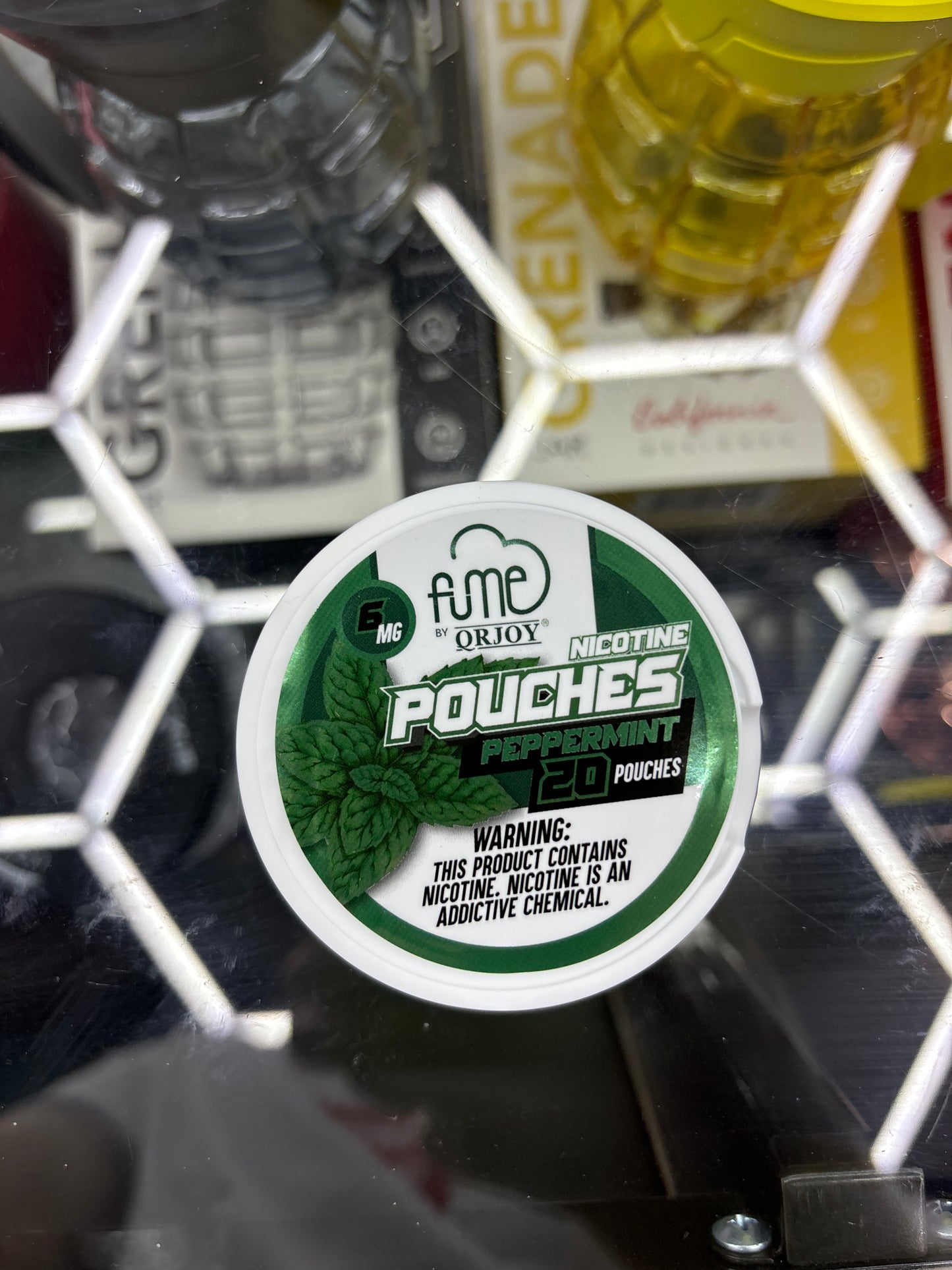 Fume nicotine pouches, peppermint 6mg 20 pouches