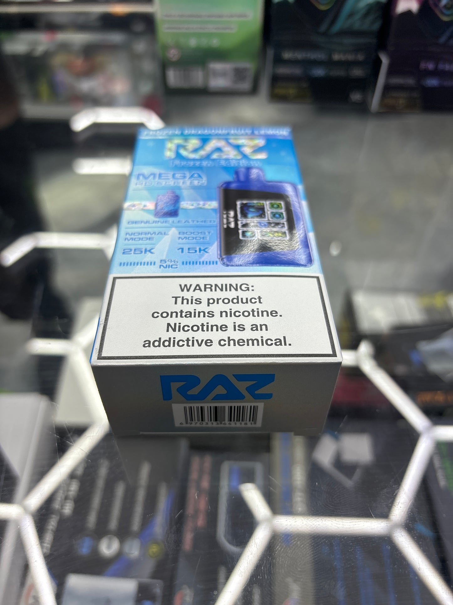 Raz dc25000 25k puffs frozen dragon, fruit lemon