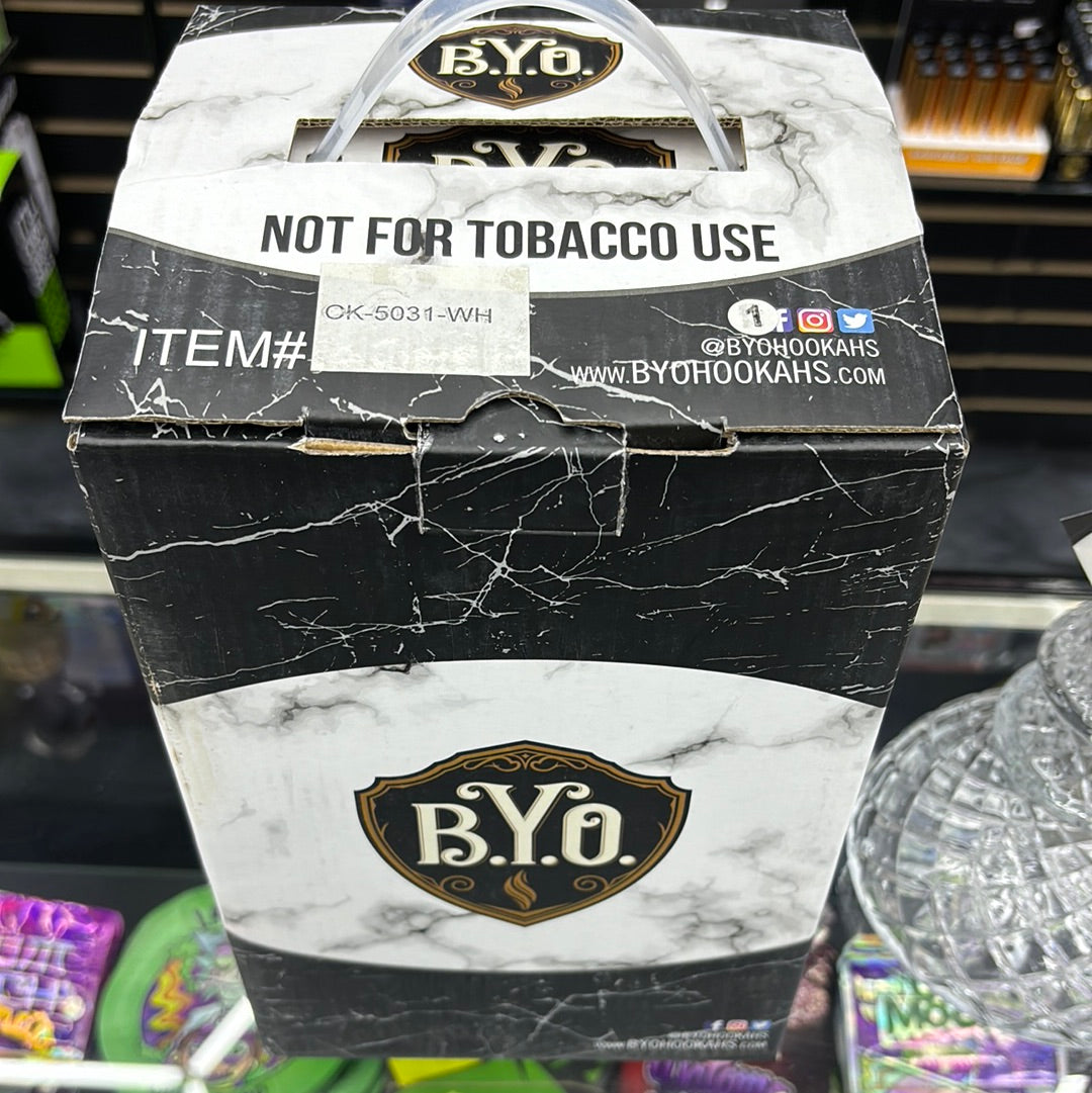 B.y.o 19 vdara white 1 hose byo color box ck5031-wh