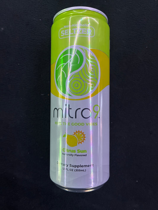 Mitra 9 Kratom Seltzer Drink- Citrus Sun 12FlOz 355ml