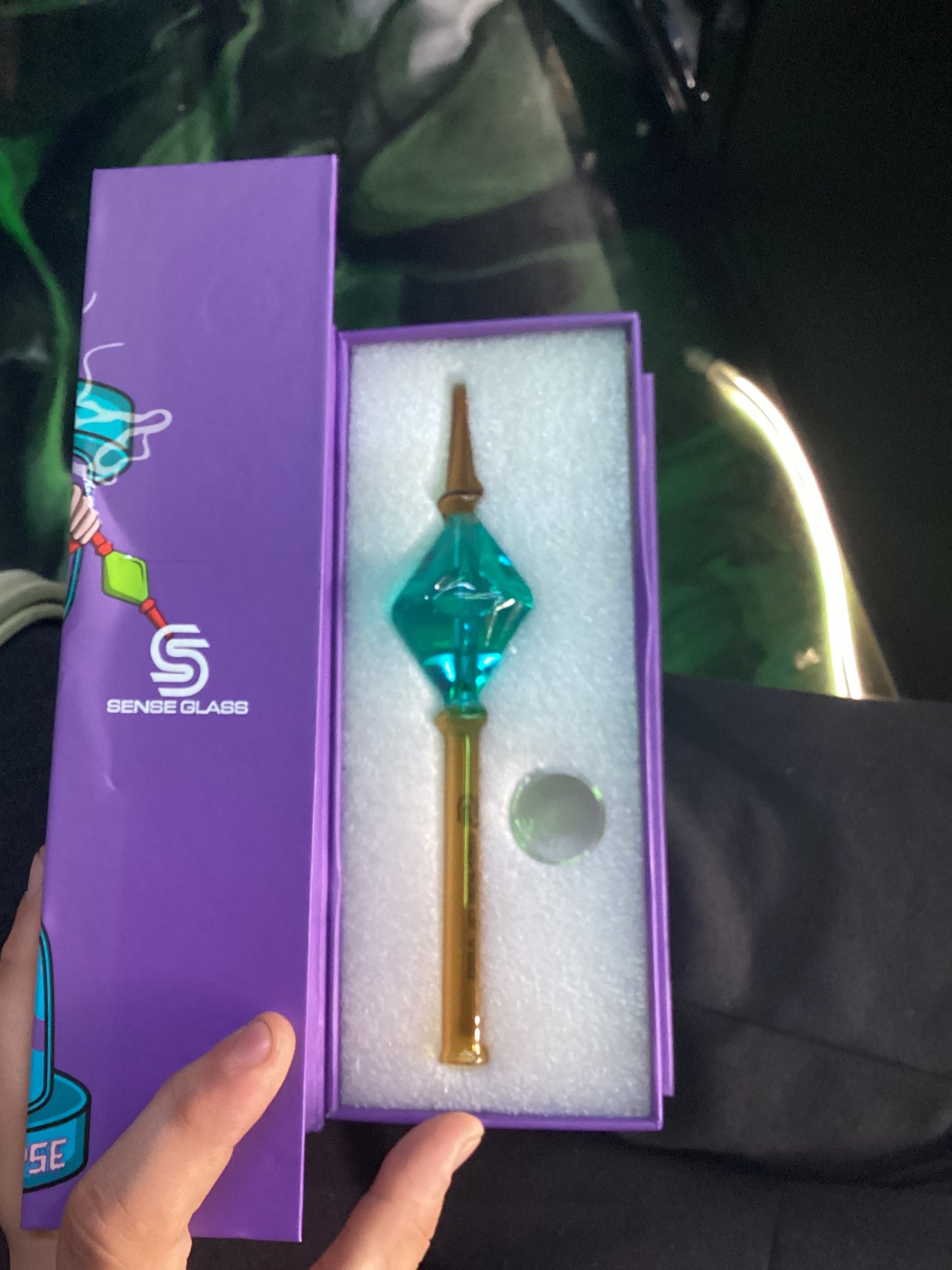 Sense glass nectar collector