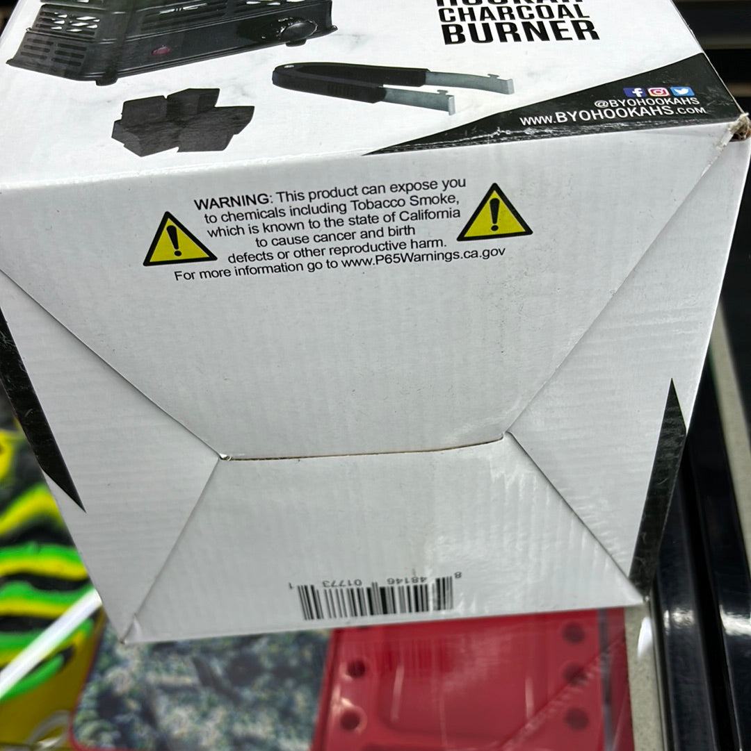 Byo heavy duty, hookah charcoal burner