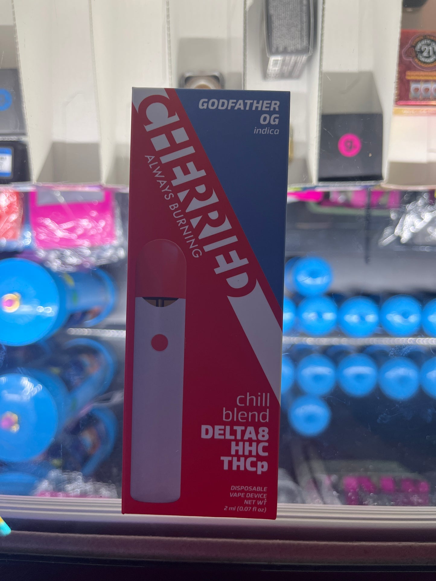 Cherried chill blend 2g dispo godfather og indica