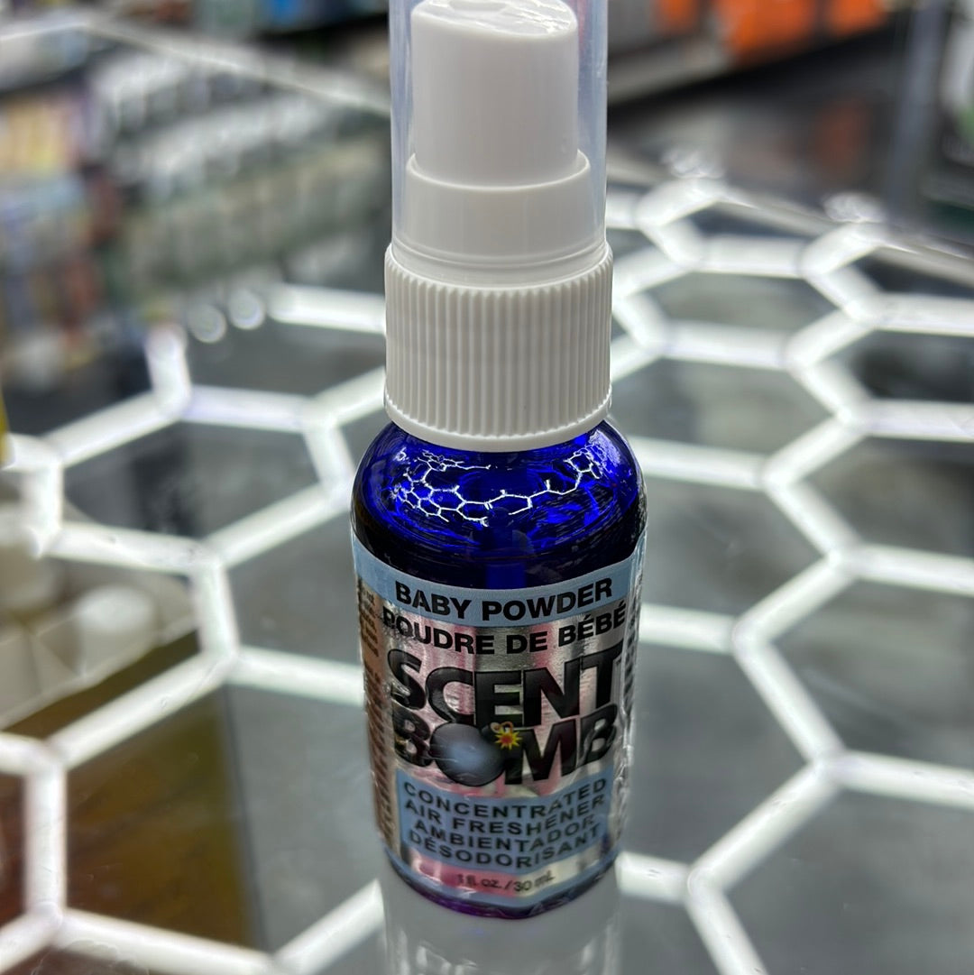 Scent bomb baby powder
