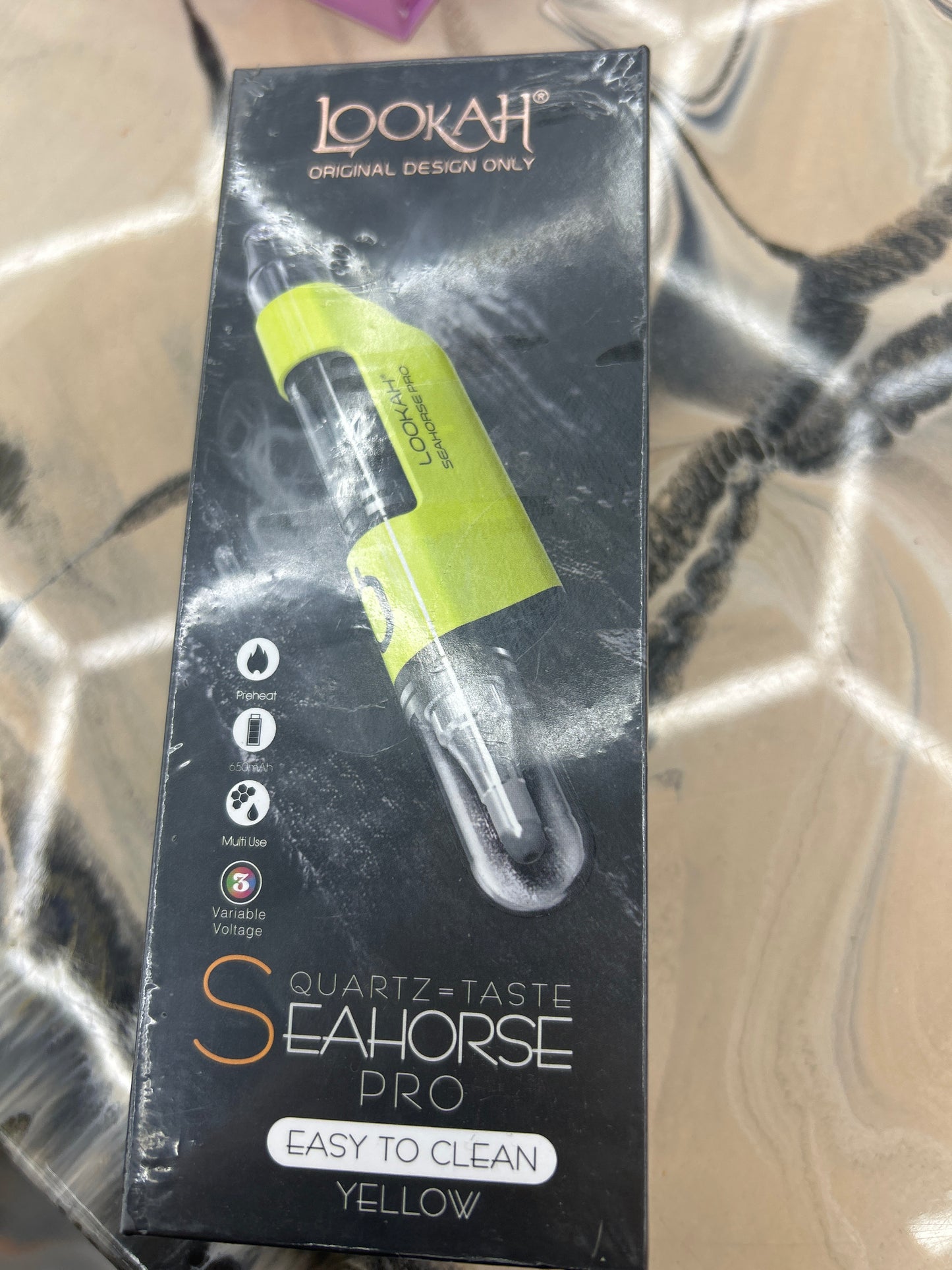Lookah seahorse pro yellow