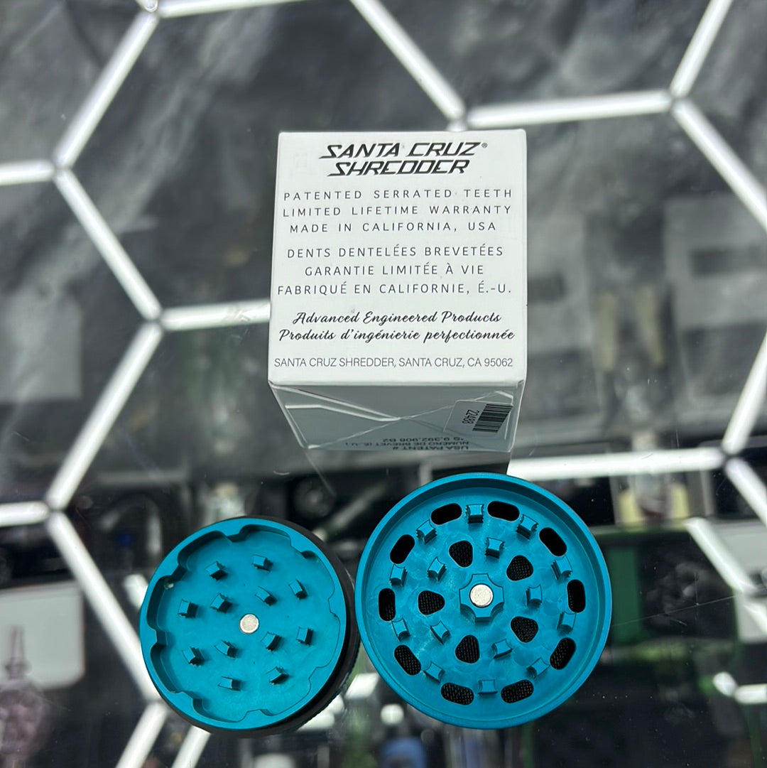 Santa Cruz shredder, blue medium grinder