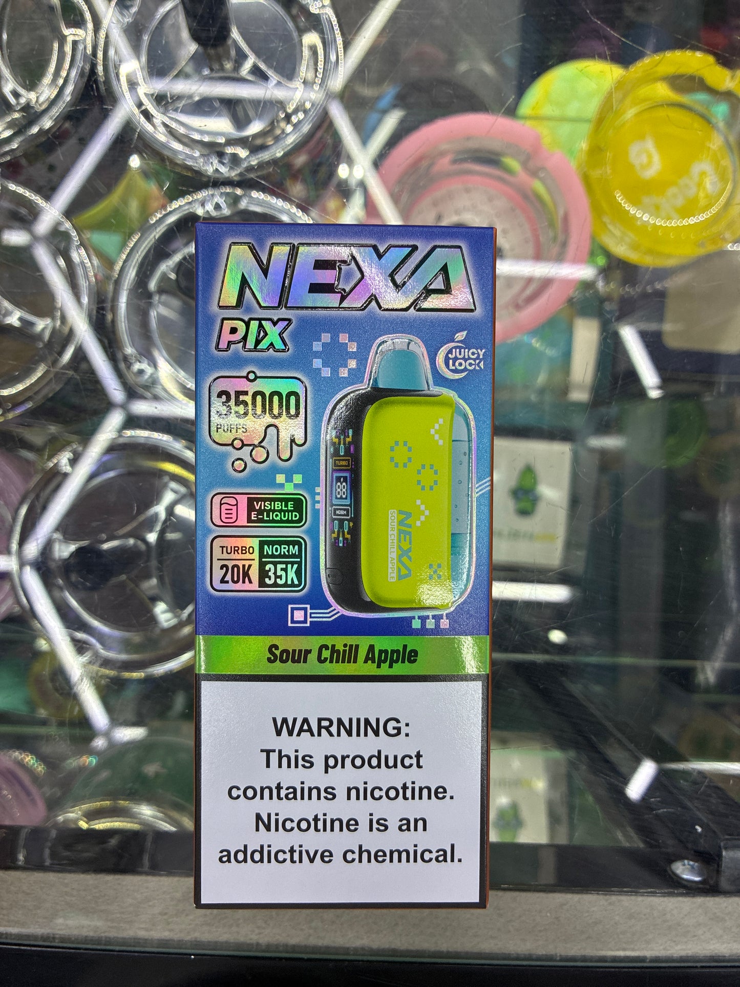 Nexa pix 35k puffs sour chill apple