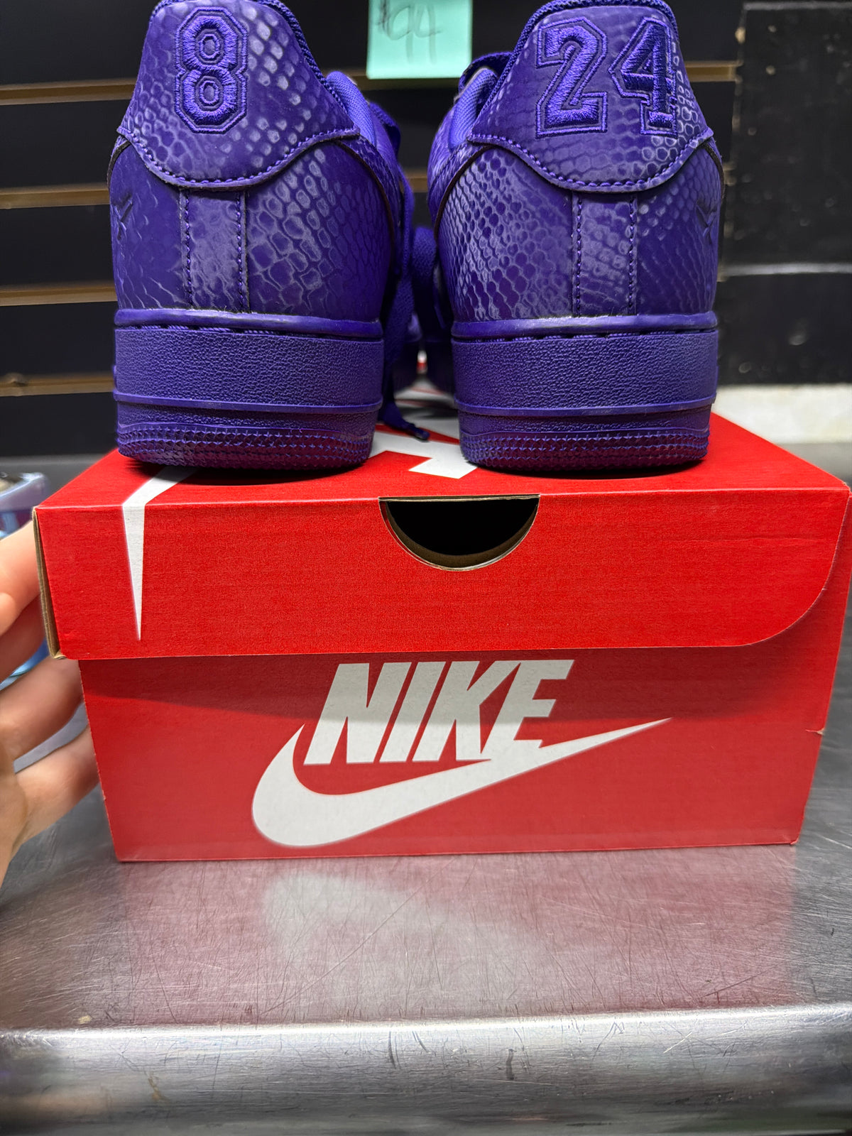 Nike Air Force 1 Low Kobe Bryant Court Purple Size 9.5