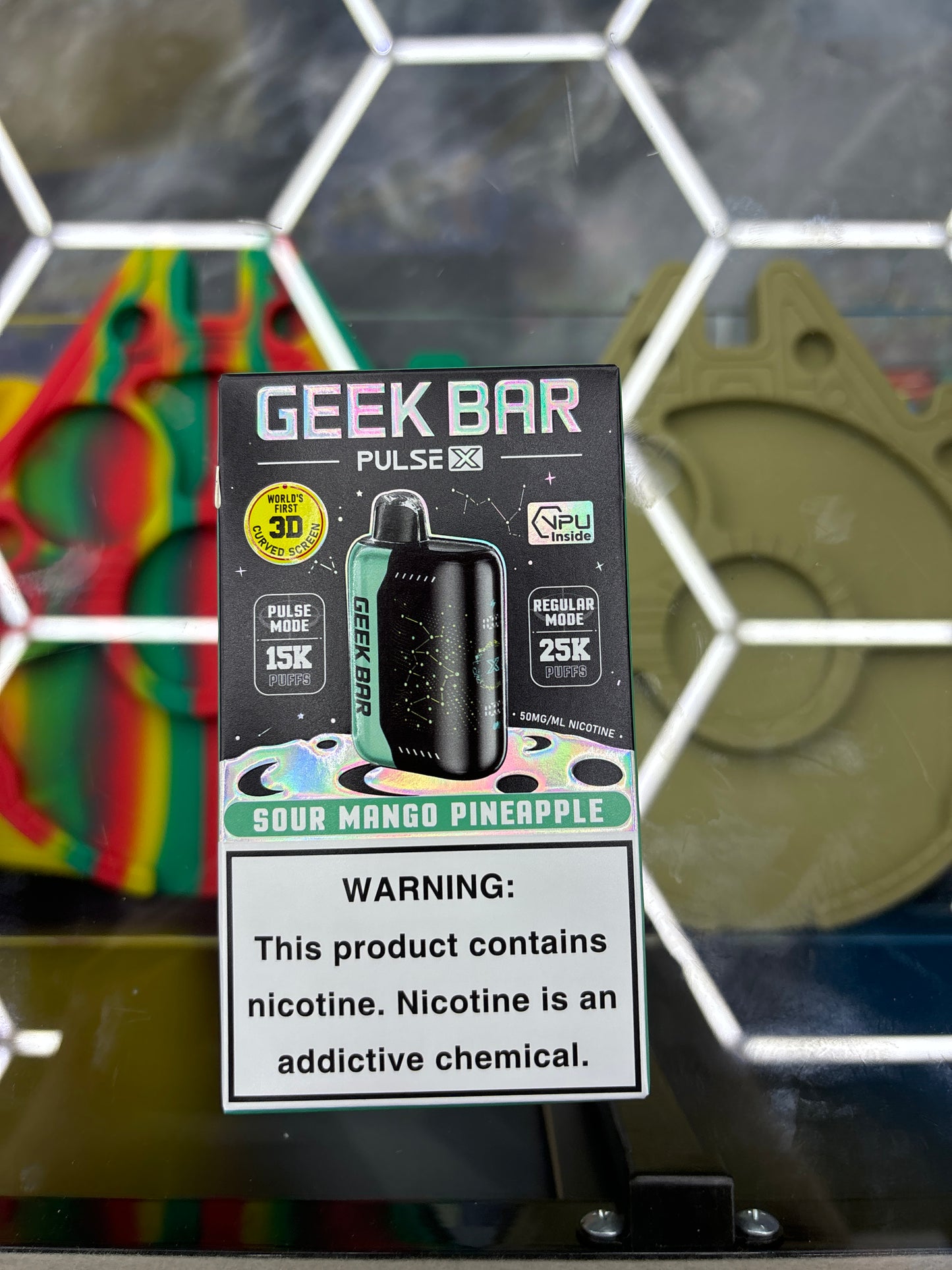 Geek bar pulse x sour mango pineapple