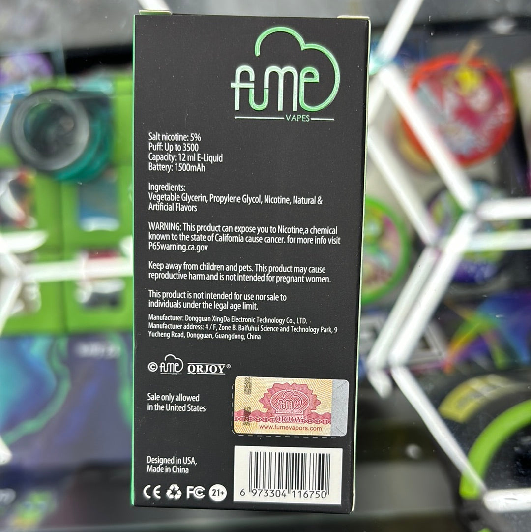 Fume infinity, Desert breeze