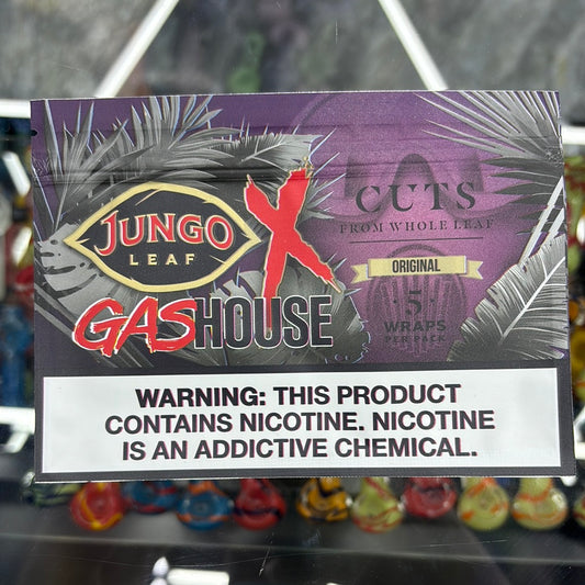 Jungo leaf gas house, original five wraps per pack