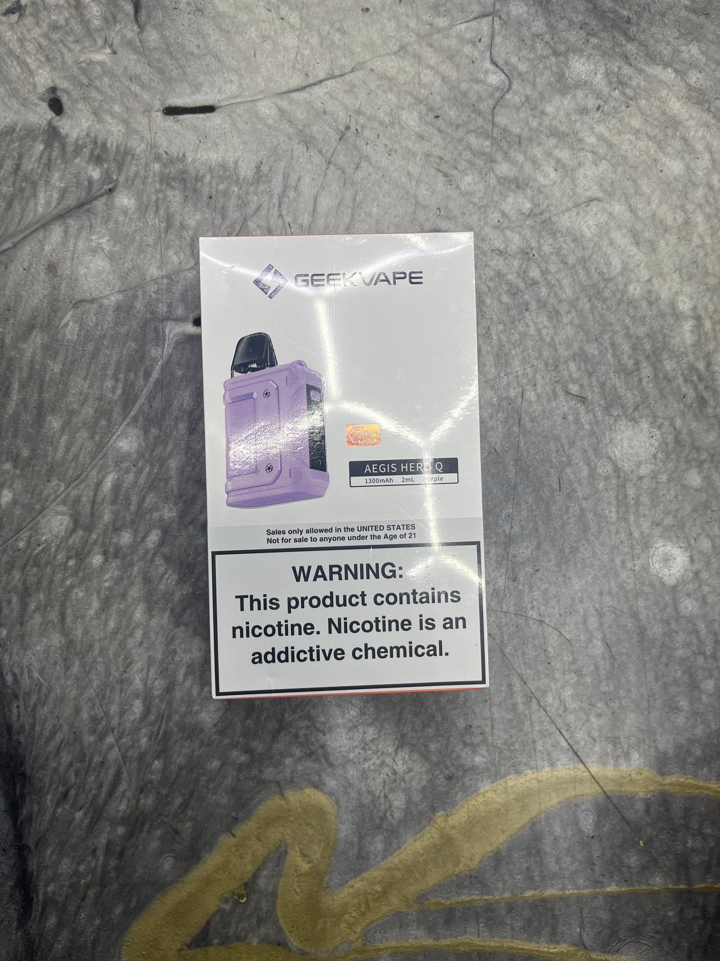 Geekvape aegis hero a purple