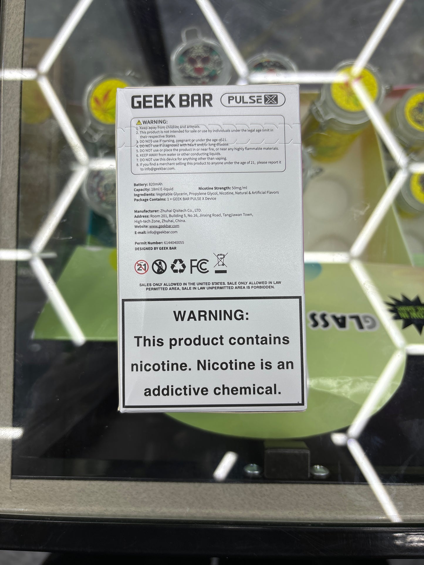 Geek bar pulse strawberry b pop