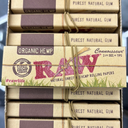 Raw organic connoisseur  1/4+ tips