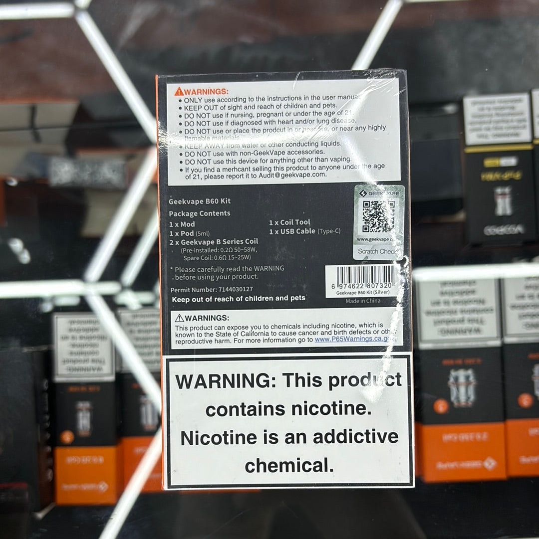 Geekvape b60 silver