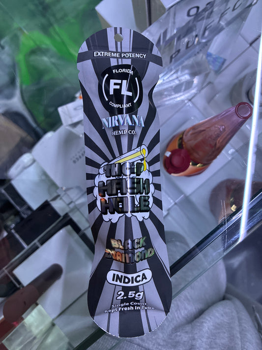 Nirvana thcp hash hole black diamond indica 2.5g