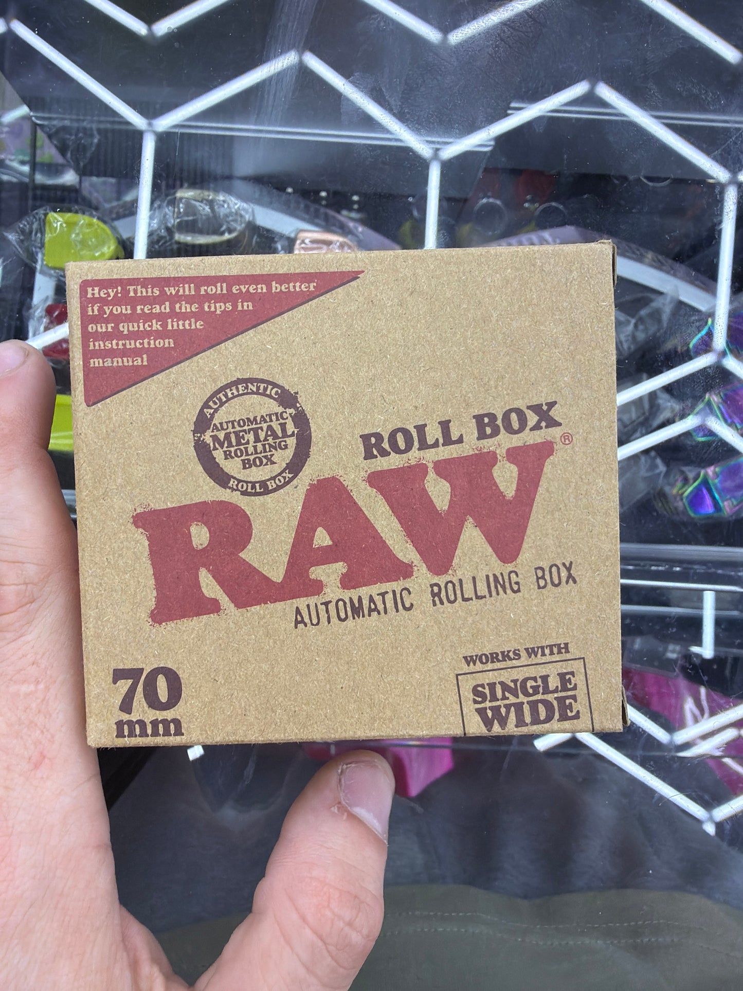 Raw raw box 70 MM king size slim