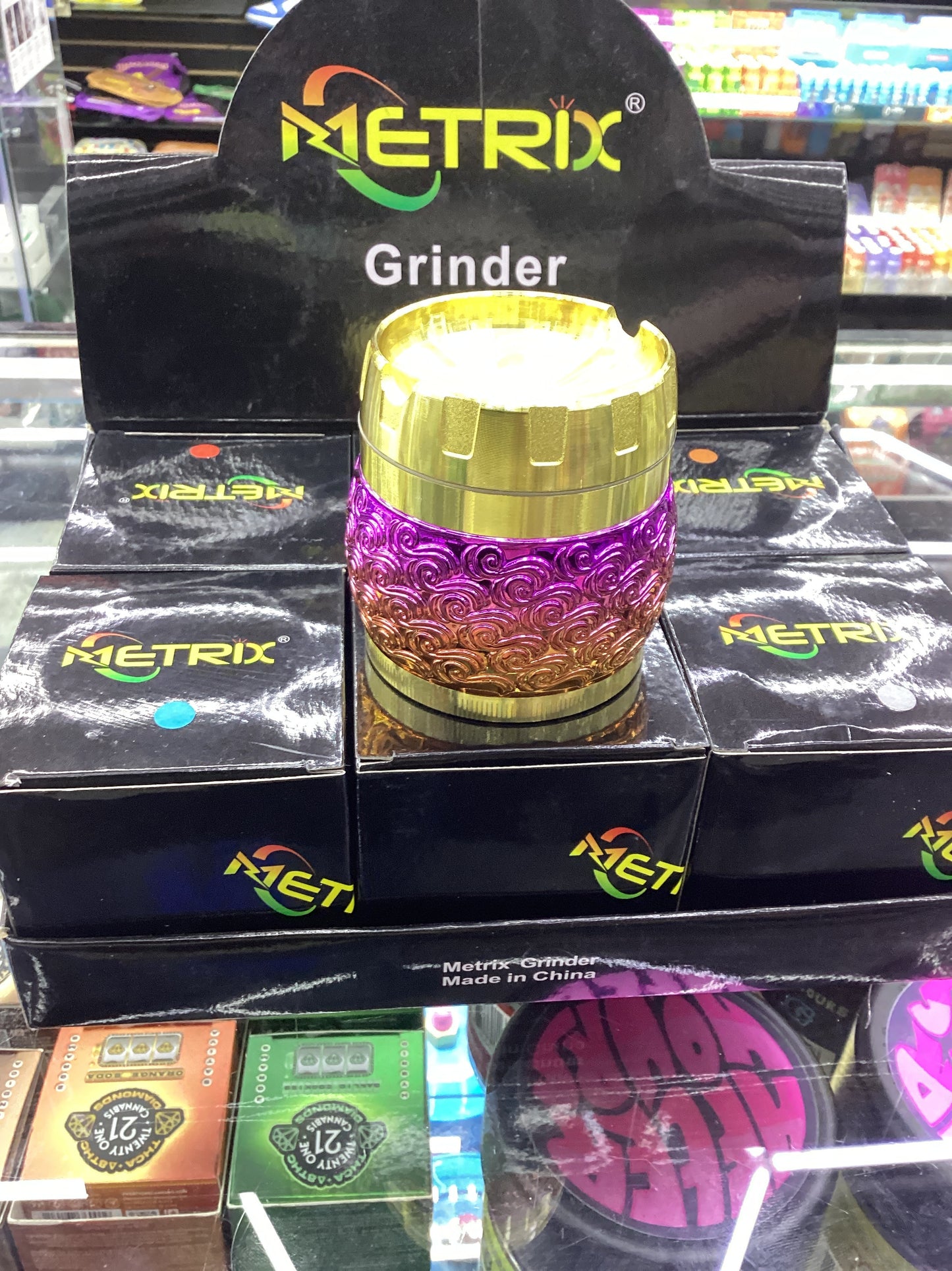 Metrix grinder 70mm 70mm assorted