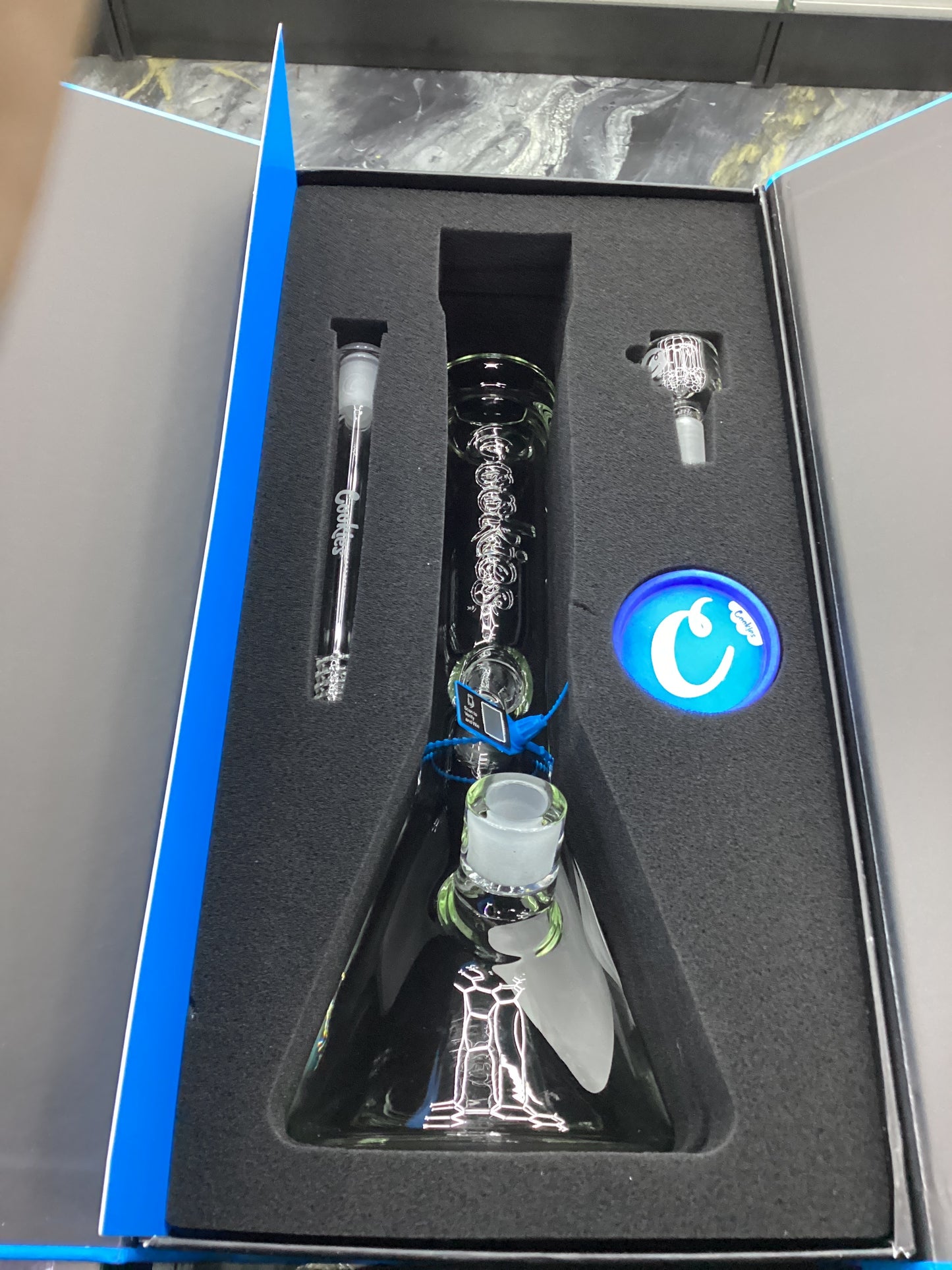 Cookies flame beaker