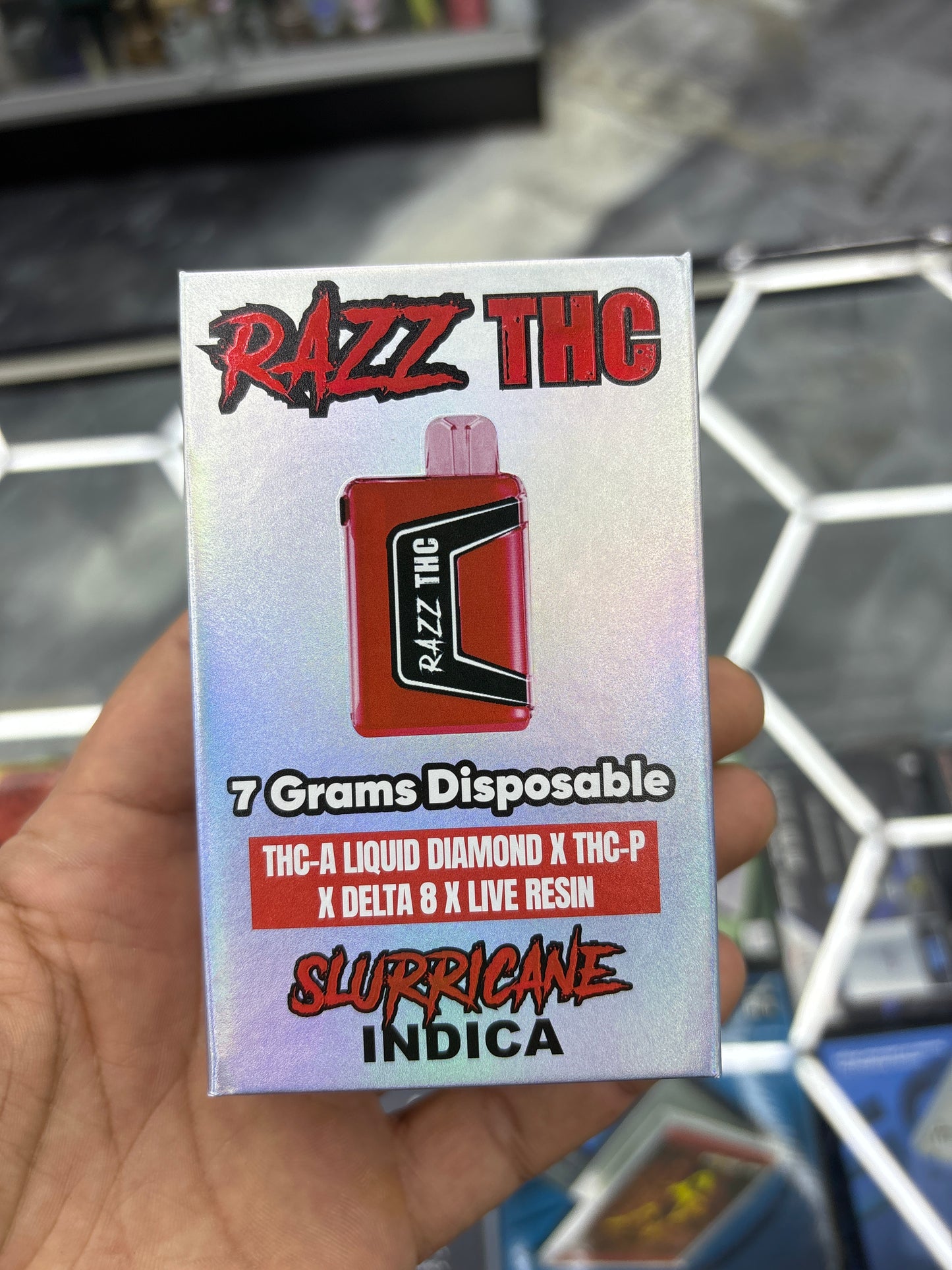 Razz thc 7g disposable slurricane Indica