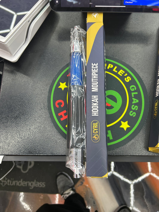 Cyril freezeable hookah mouthpiece blue
